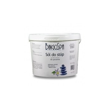 .BINGOSPA Sól do stóp na pocenie 12,5 kg Wiaderko .